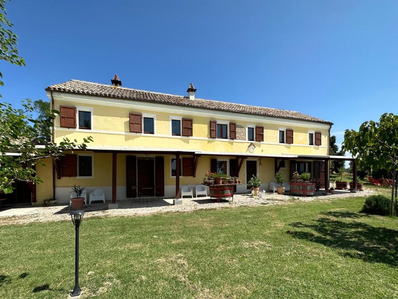Penzion Casale Casini Soccorso Senigallia Exteriér fotografie